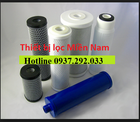 Lõi lọc than hấp thụ Clo và Kim loại nặng (carbon cartridge filter)